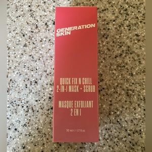 Generation Skin Quick Fix N Chill Mask + Scrub